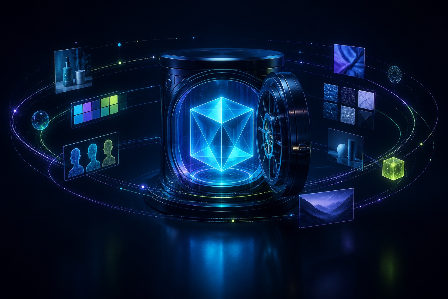 企业品牌资产中心：让每一次 AI 生成，都自动遵循企业的品牌基因。